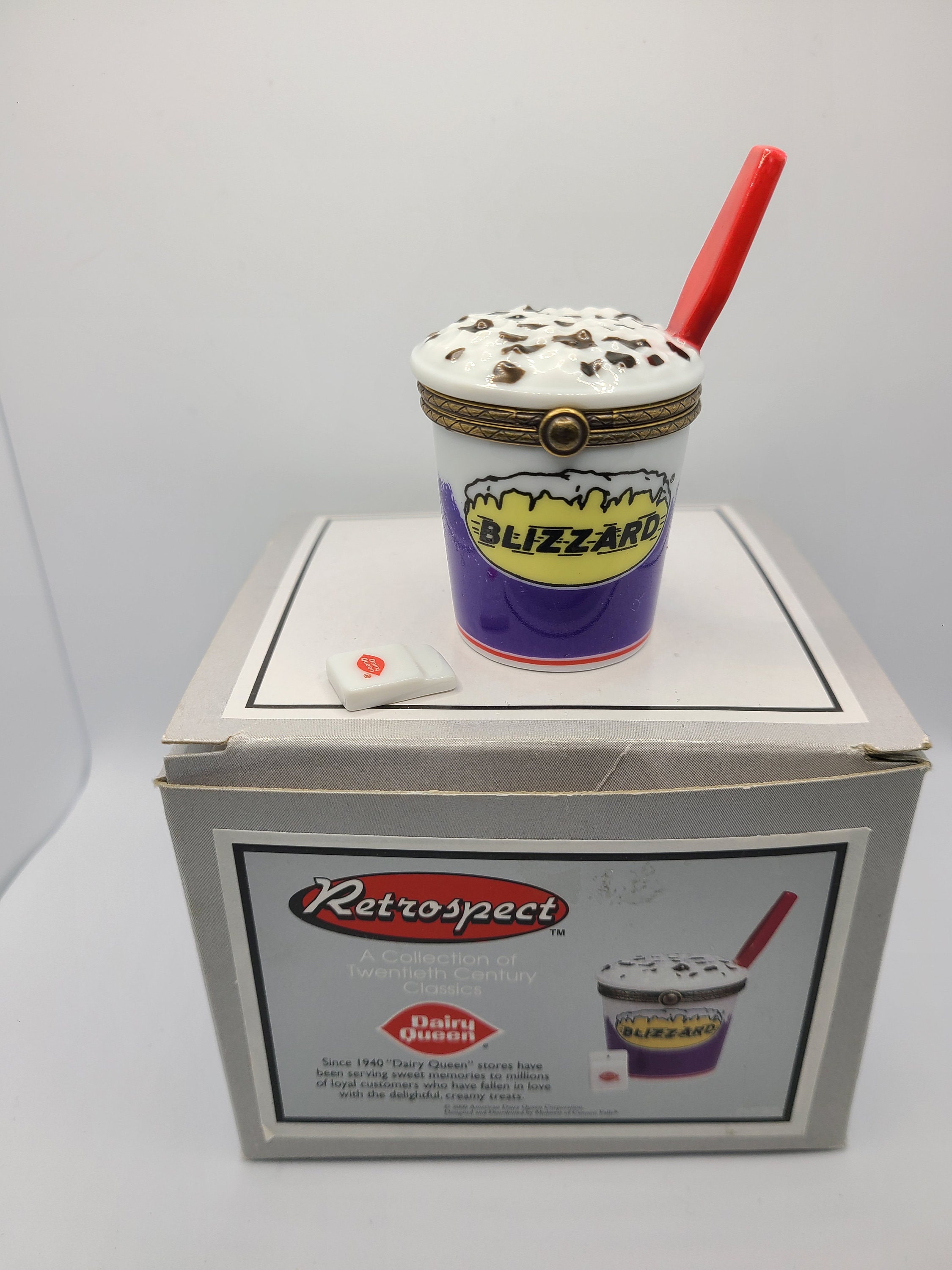 Rare Vintage Retrospect Dairy Queen Cookies and Cream Blizzard