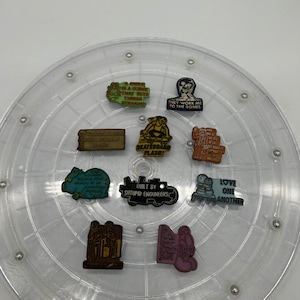 Various Vintage 1970’s Novelty Refrigerator Magnets. Sold Separately!