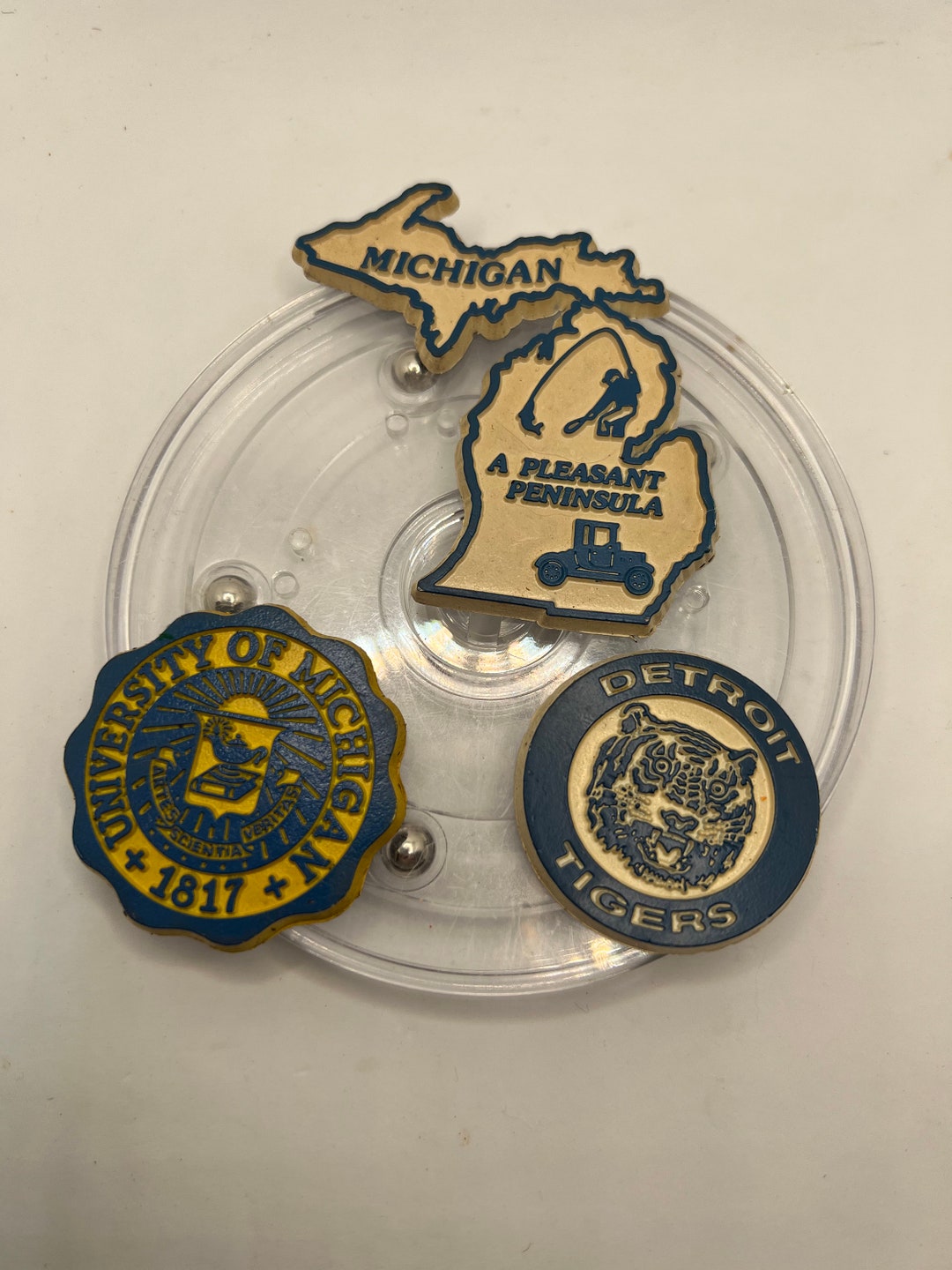 Vintage Michigan and Detroit Tigers Sold Separately Etsy