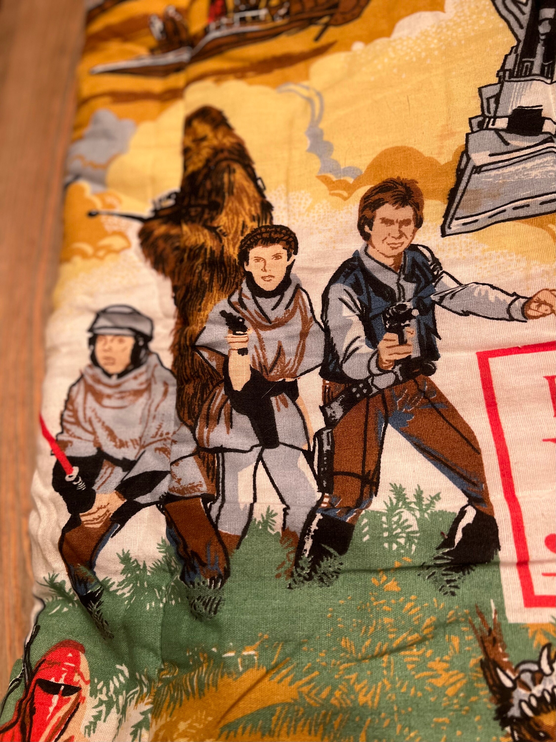 1983 Star Wars Return of the Jedi Sleeping Bag. - Etsy