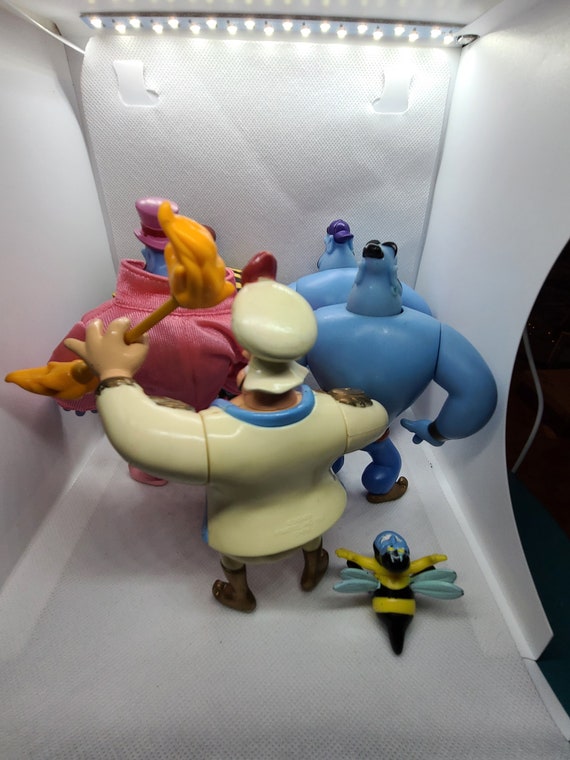 Vintage 1990s Disney's Aladdin Genie Playset Action Figures Vintage 1990s Disney's Aladdin Genie Playset Action Figures