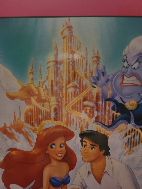 Vintage Walt Disney Pictures the Little Mermaid 300 Piece Movie