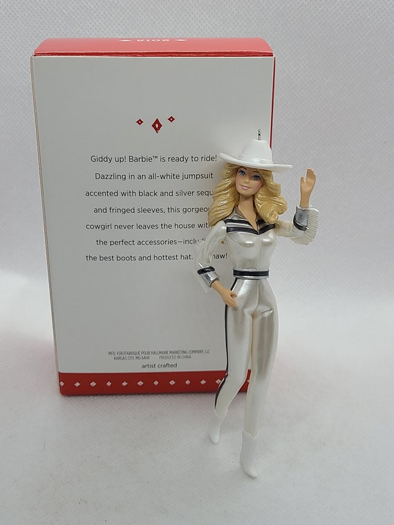 Black barbie online christmas ornaments