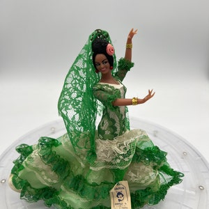 Beautiful Vintage Marin Chickamauga Spanish Dancing Lady Flamenco Dancer..