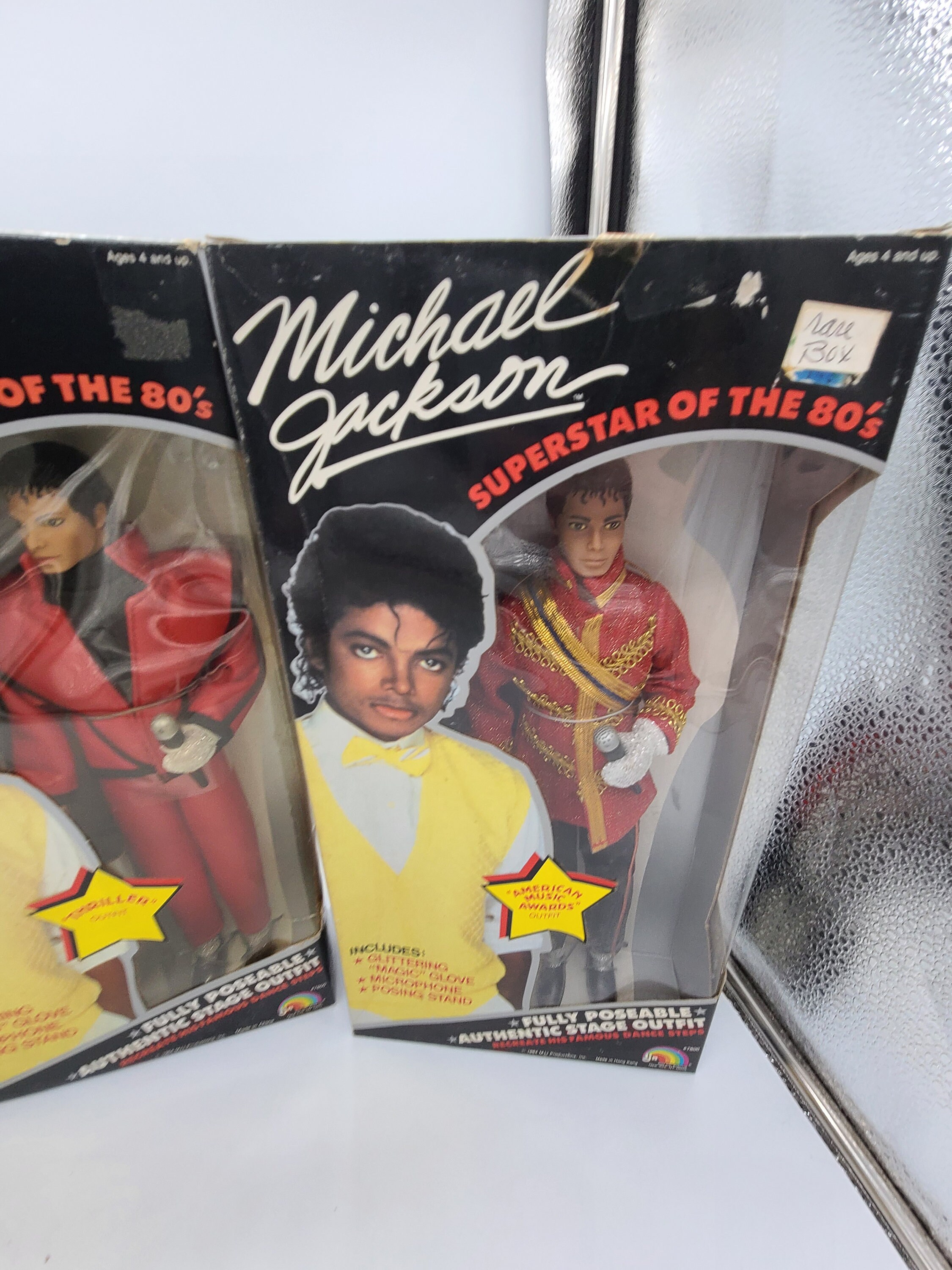 Vintage Rare MICHAEL JACKSON SUPERSTAR OF THE 80S DOLL MUSIC