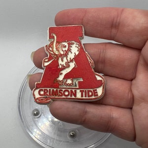 Vintage Elephant in A University of Alabama Crimson Tide Refrigerator Magnet.