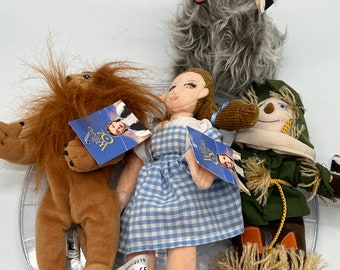 Muñecos Beanie de El mago de Oz, Warner Brothers Studio, 1998.