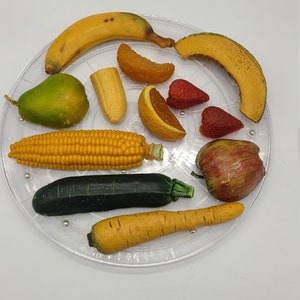 Various Life Size Fruit and Vegetable Refrigerator Magnets.  Sold Separately!