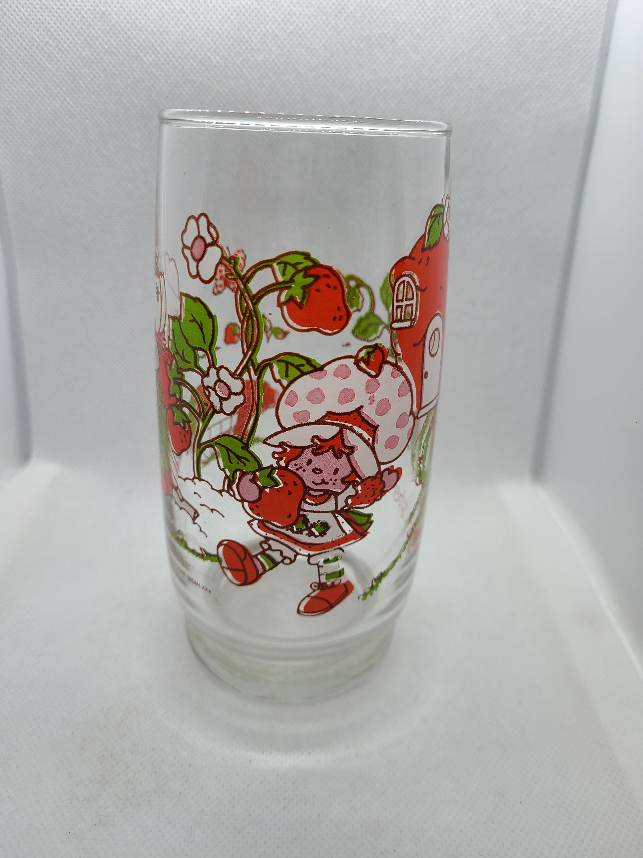 Vintage 1980s Strawberry Shortcake Drinking Glass. Etsy