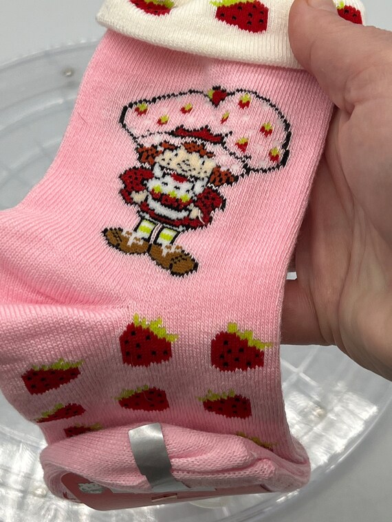 2002 Adorable Strawberry Shortcake Pink Sock with… - image 7