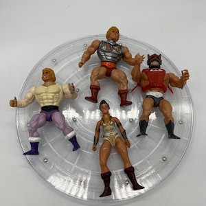 Vintage MOTU He-Man, Teela He-man Purple Pants and Zodac! Sold Separately!