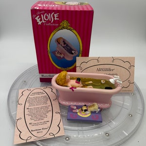 2000 The Classic Eloise Collection Bawthtime Eloise Figurine with box.