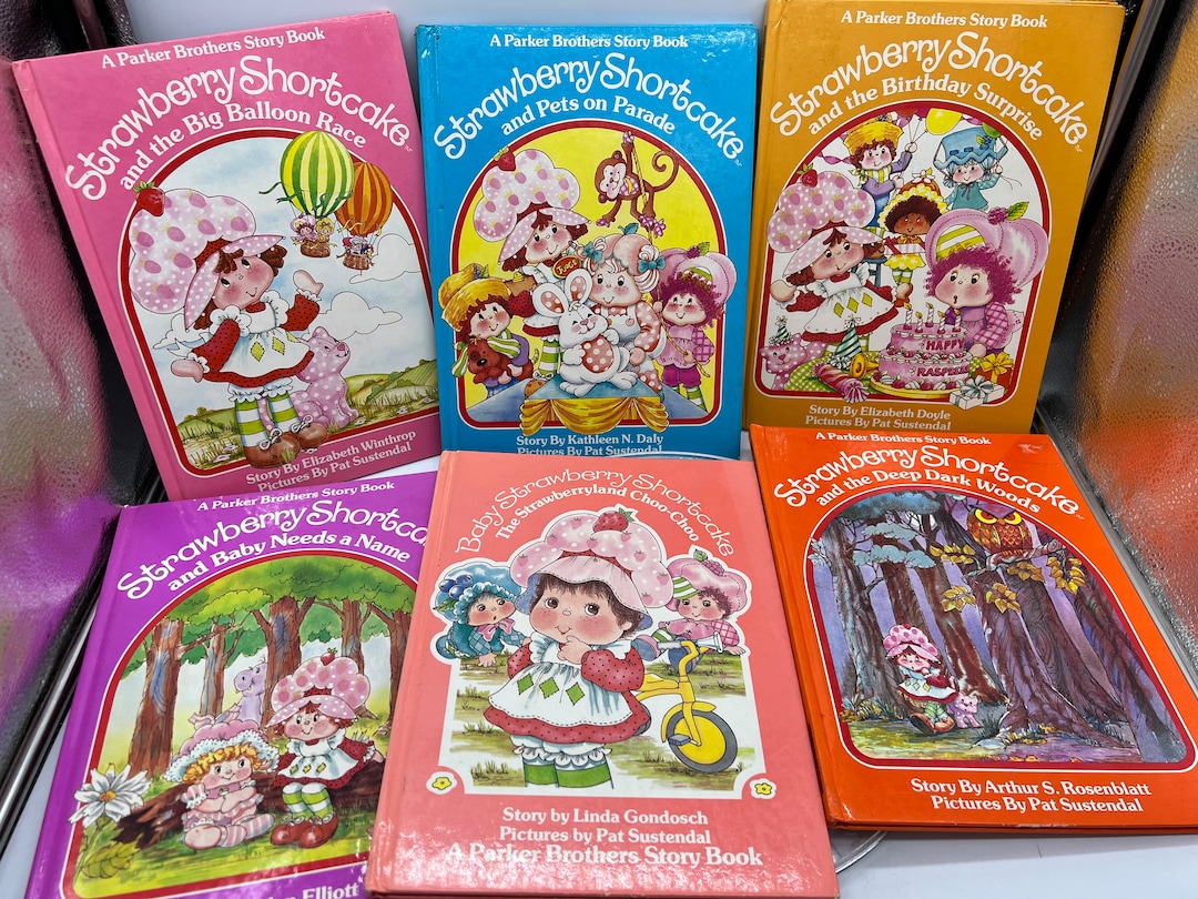 ヴィンテージ ストロベリーショートケーキ ストーリーブック - 1980