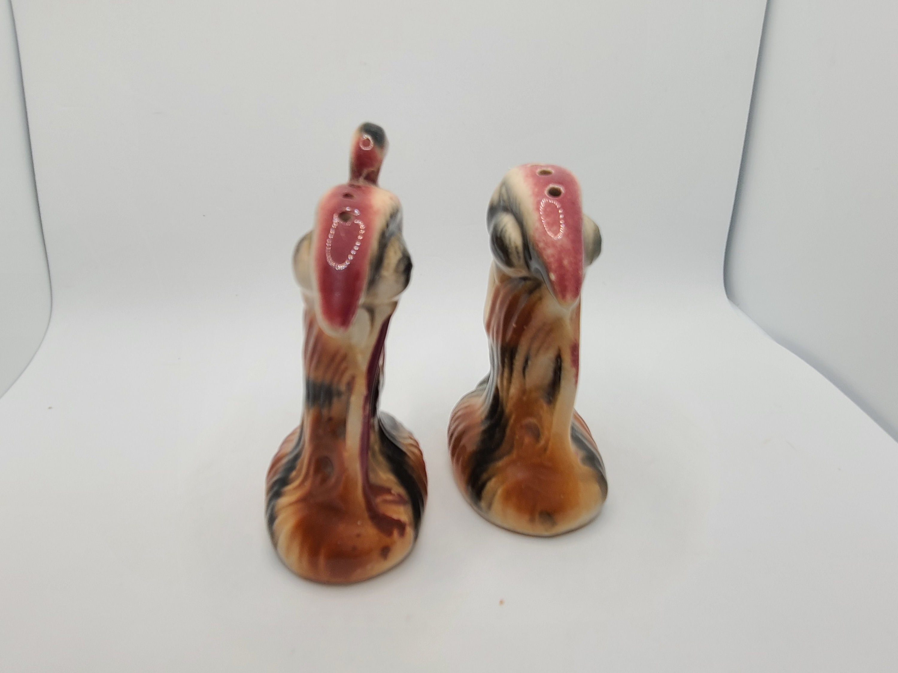 Vintage Flamingo Salt and Pepper Shakers. Etsy