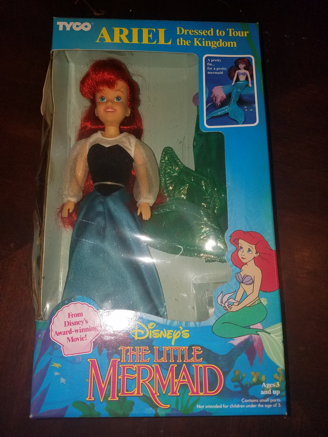 Vintage Tyco 1990s Disney's the Little Mermaid Doll. Touring