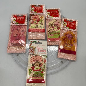 One Vintage Strawberry Shortcake Custard Cat Air Freshener With ...
