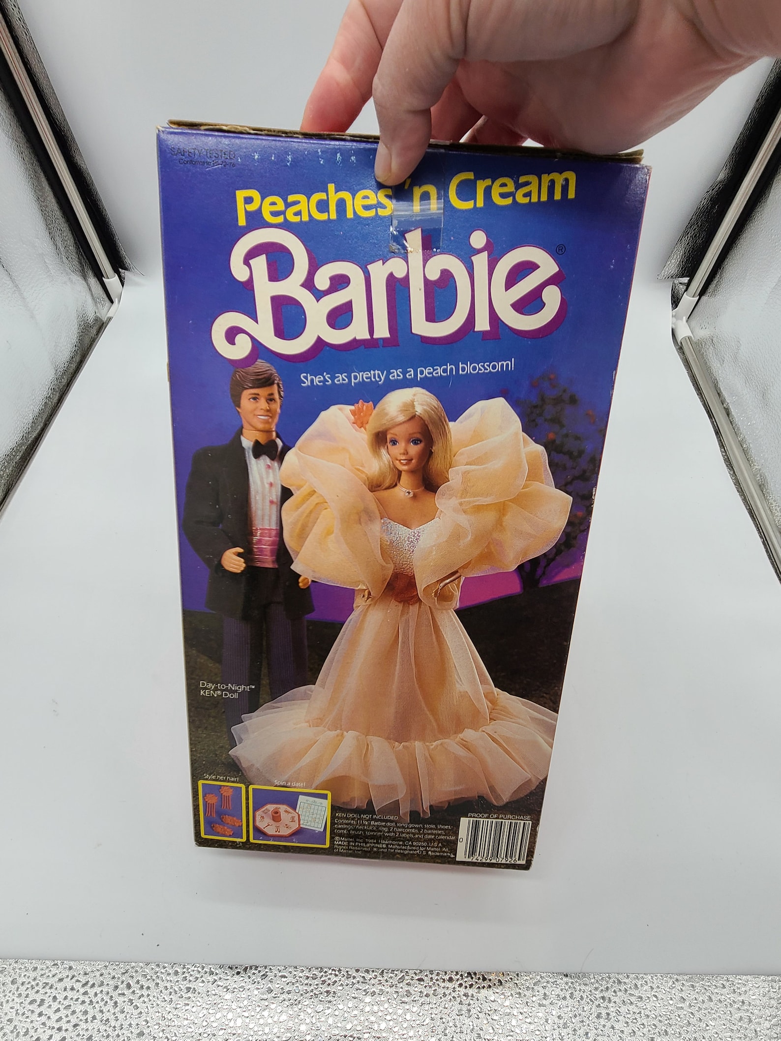 1984 Mattel Peaches N Cream Barbie With Original Box. - Etsy