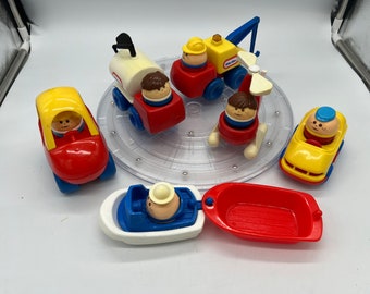 Vintage Little Tikes Miniature Vehicle with People! Sold Separately!