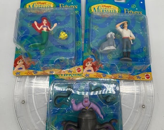 1990’s Disney’s The Little Mermaid Toy Figures! Sold Separately!