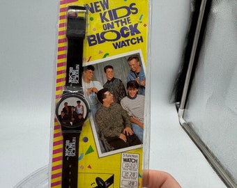1990 Nelsonic New Kids on the Block Wrist Watch With Original