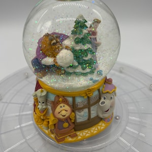 Vintage Disney’s Beauty and the Beast Musical Waterball