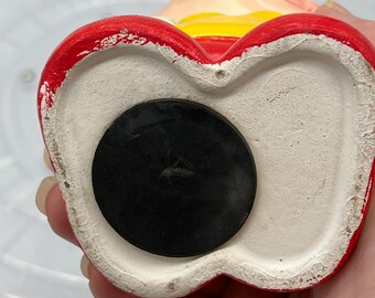 ヴィンテージ セラミック ディズニー ミッキーマウス 貯金箱。日本製