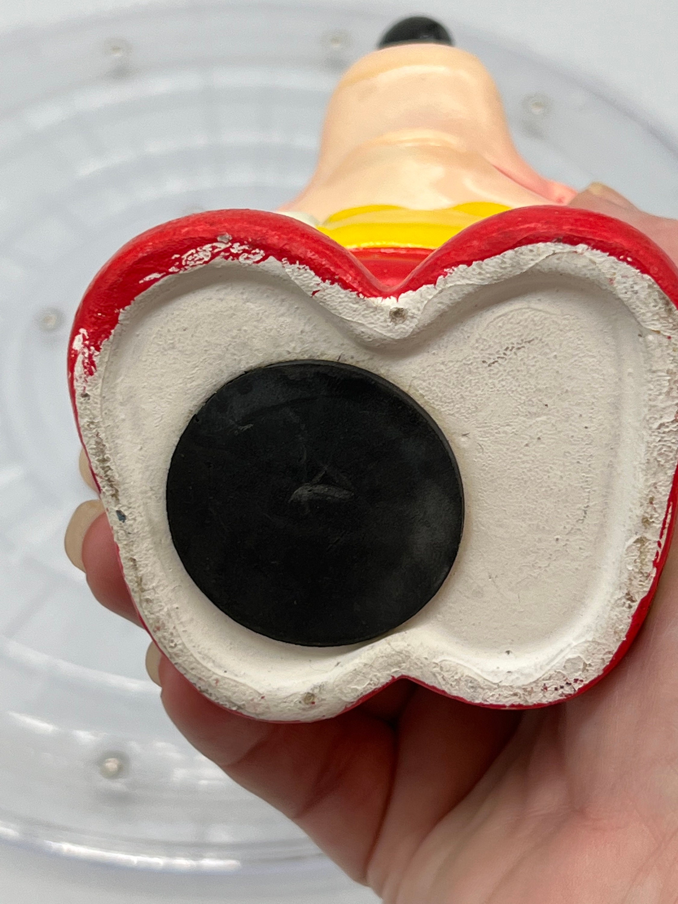 ヴィンテージ セラミック ディズニー ミッキーマウス 貯金箱。日本製