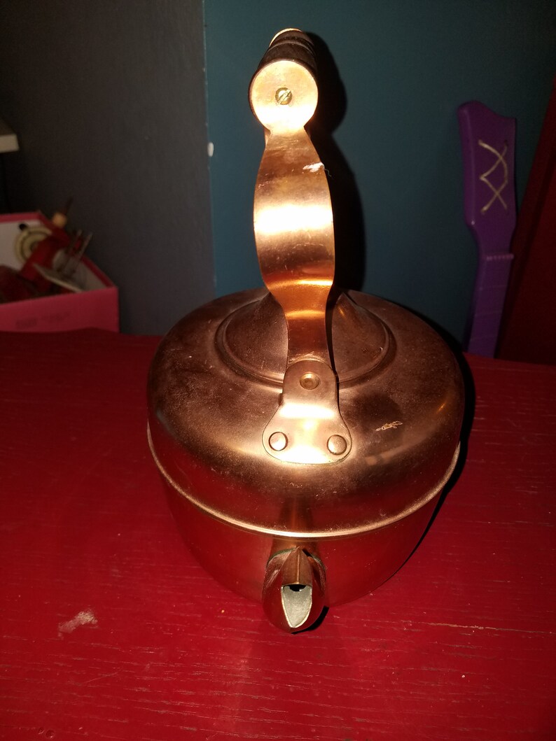 Vintage Copper Kettle. 100/% Copper Made in Korea Antique Copper Kettle