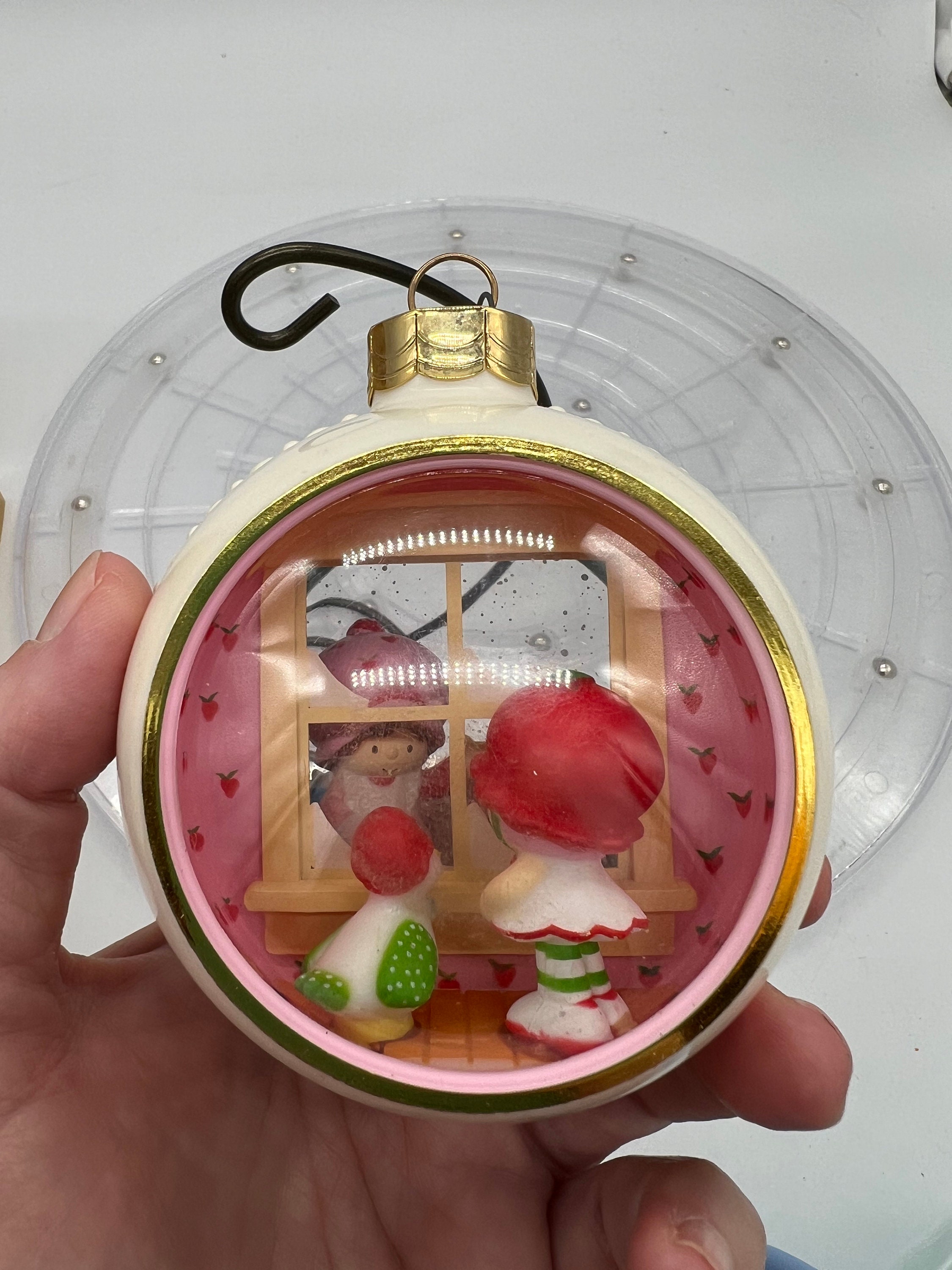 Vintage 1984 Strawberry Shortcake Christmas Ornament: American 