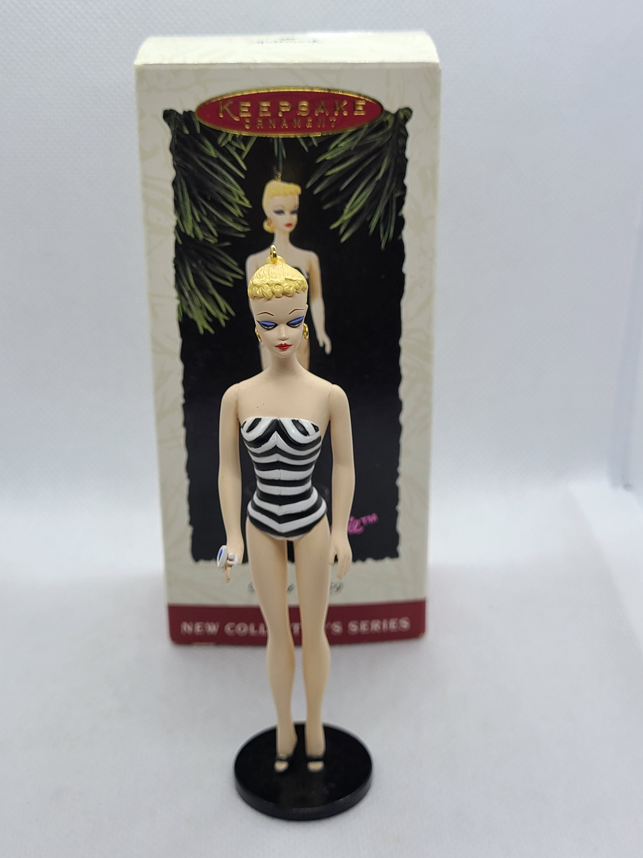 Vintage Hallmark Keepsake Ornament Barbie Debut 1959.
