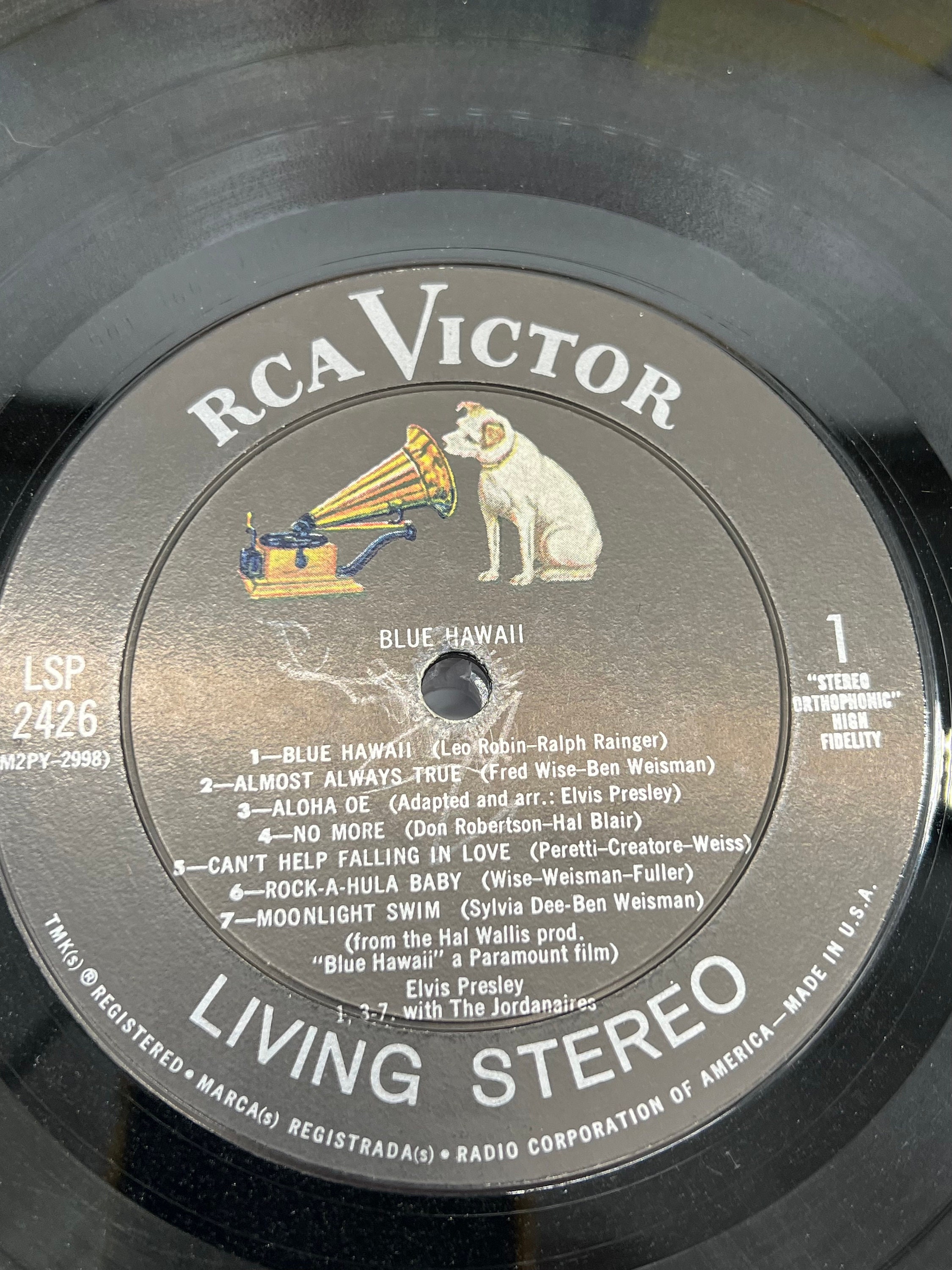 1960's RCA Victor Living Stereo Presents Blue Hawaii