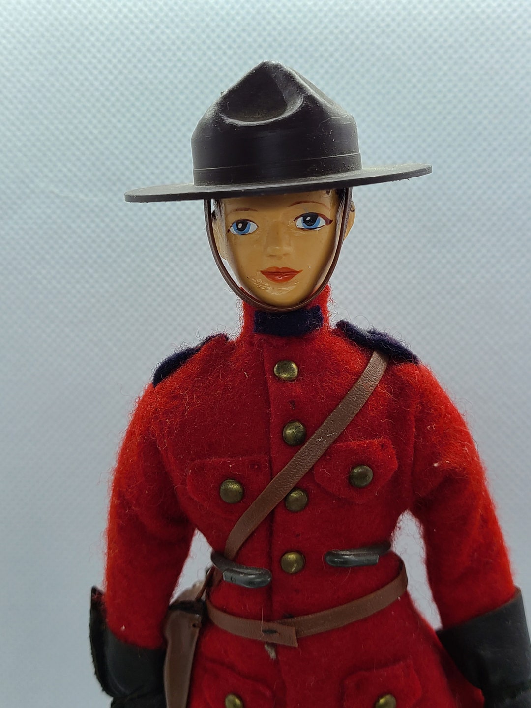 Vintage 1978 Canadian Mountie Doll, Canada, Mountie Jack, When Calls