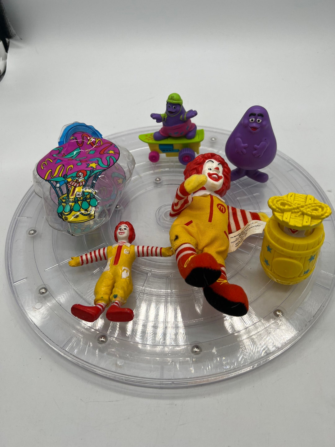 マクドナルドの広告用おもちゃ（1980年代＆1990年代）。別売りです