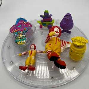 McDonald’s Advertising Toys 1980’s & 1990’s. Sold Separately!