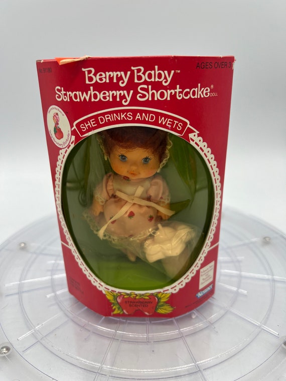 Rare 1984 Berry Baby Strawberry Shortcake Doll New in Box She