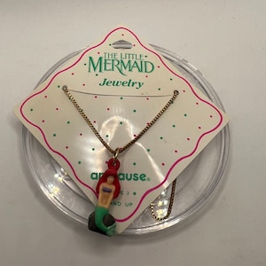 1990s Applause Disney’s The Little Mermaid Ariel Necklace.
