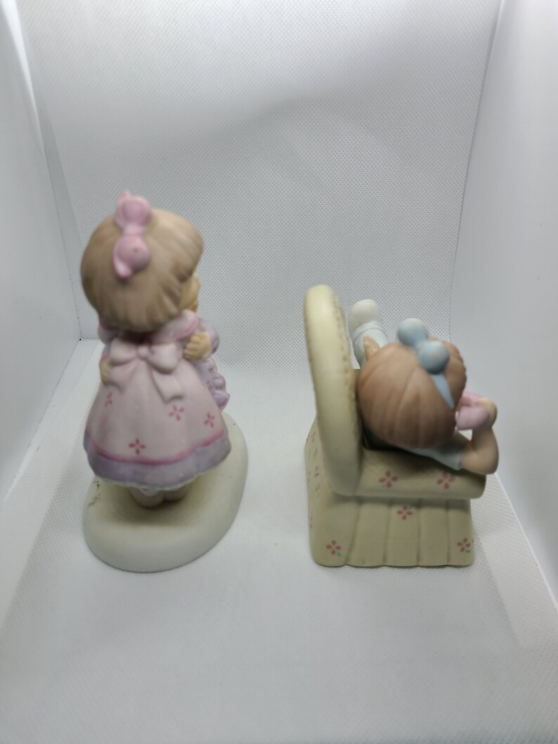 Vintage Enesco 1992 Sisters Best Friends Figurines. Etsy
