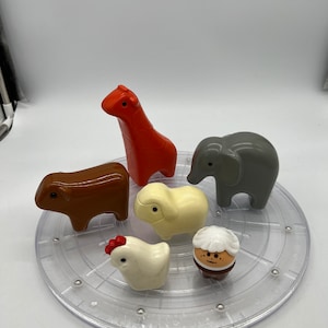 1990’s Little Tikes Noah’s Ark Figure and Animals! Sold Separately!