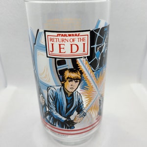 Vintage 1983 Star Wars Series Return of the Jedi Glass