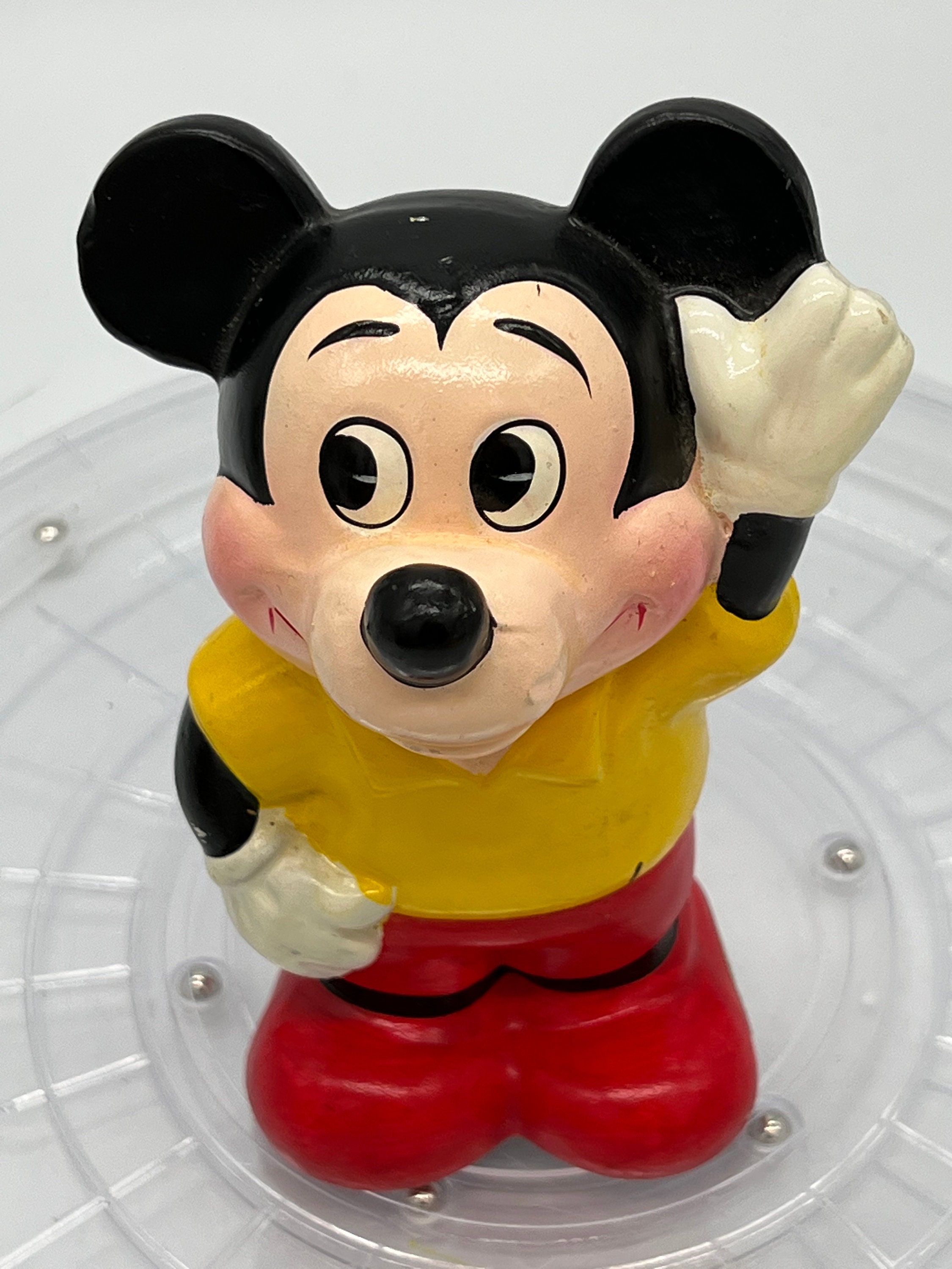 ヴィンテージ セラミック ディズニー ミッキーマウス 貯金箱。日本製