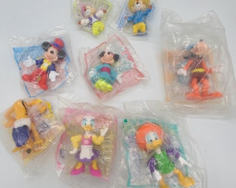 Brinquedos vintage do McDonald's da Disney Epcot de 1993, lacrados na embalagem original - Vendidos separadamente.
