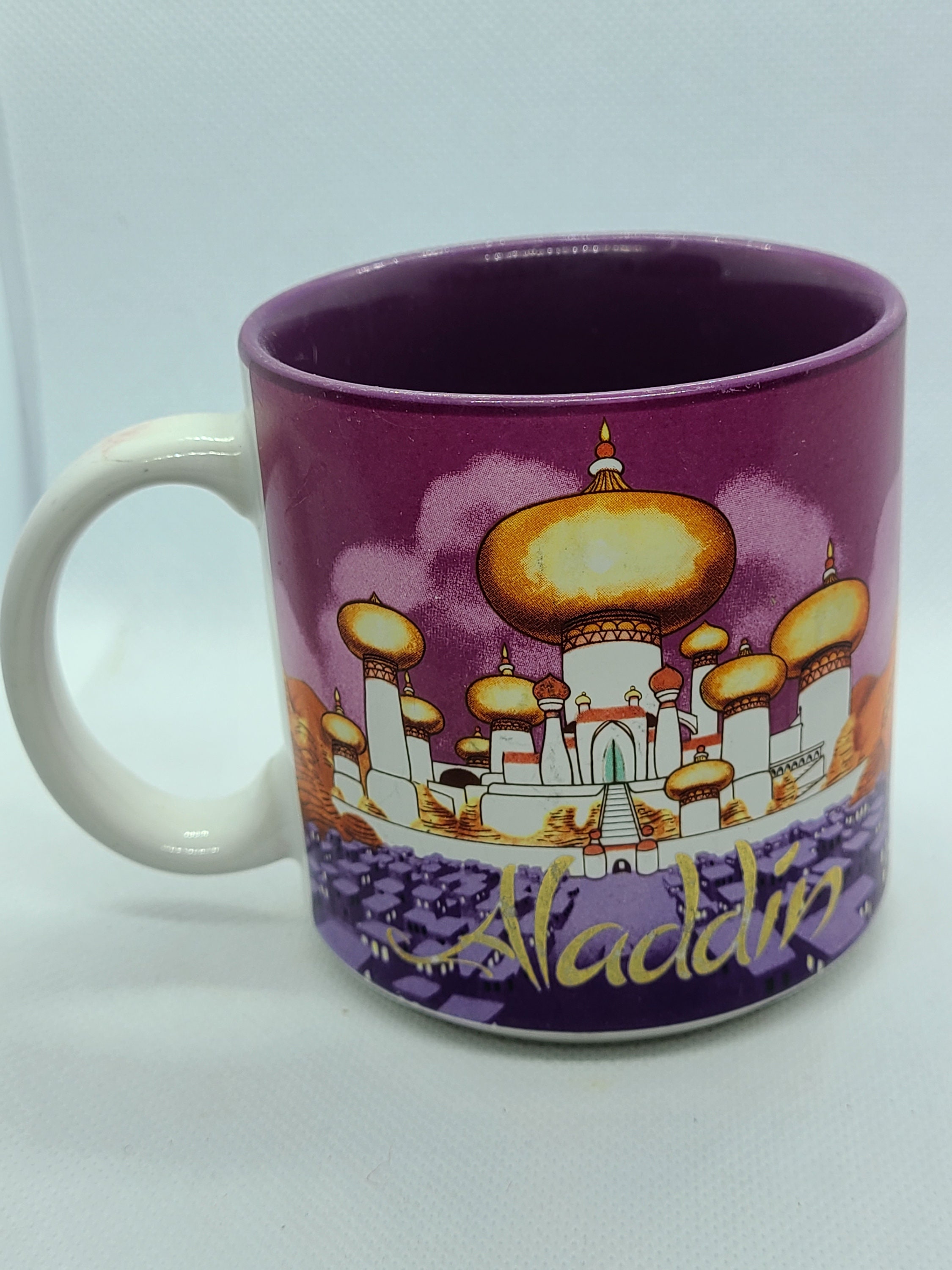 Vintage 1990s Walt Disney's Aladdin Coffee Mug. - Etsy
