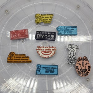 Vintage 1970s Novelty Rubber Refrigerator Magnets. Sold Separately!