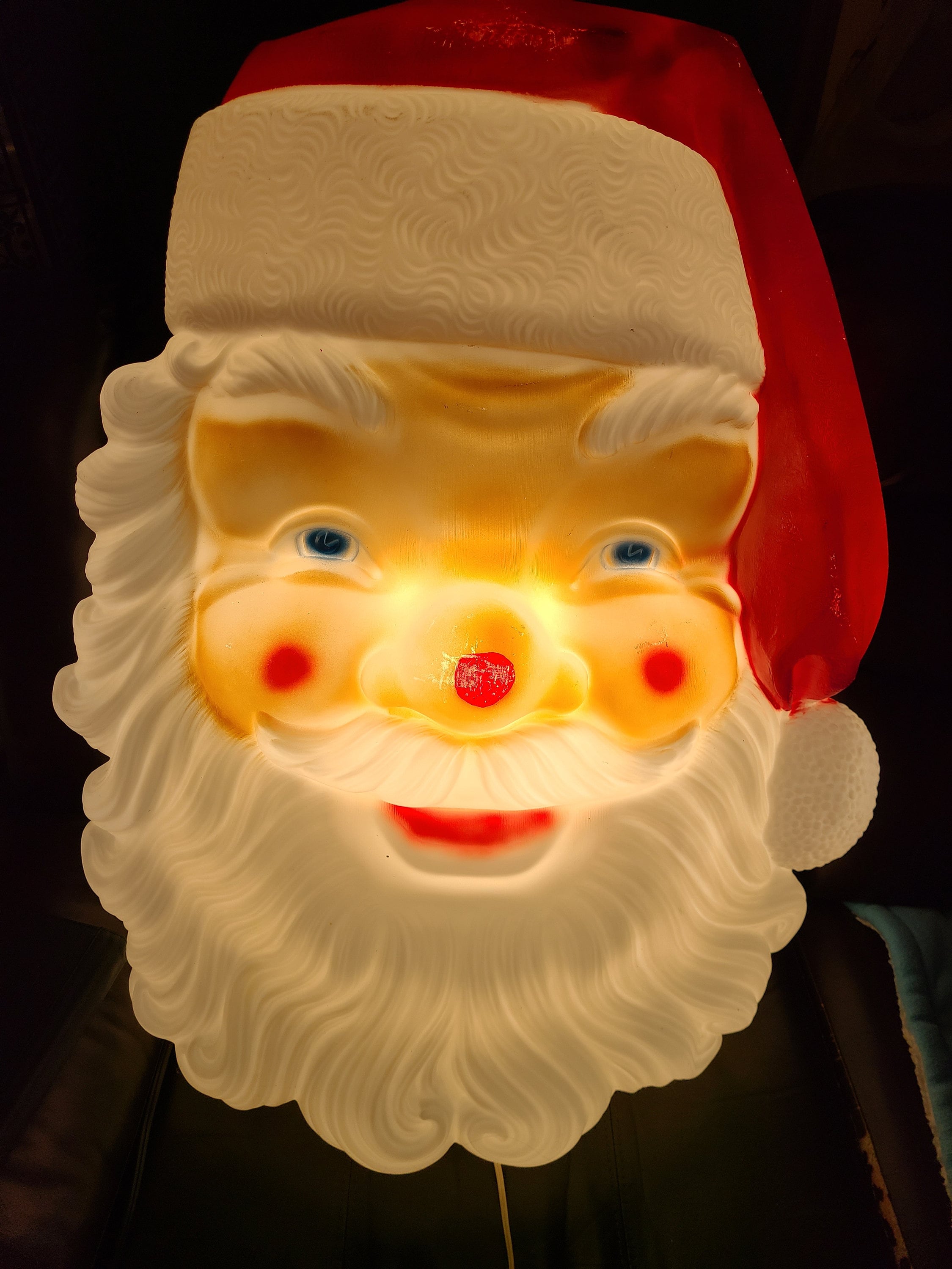 超特大 empire サンタ　フェイス　ライト　サンタクロース ヴィンテージ 超特大 empire サンタ フェイス ライト サンタクロース ヴィンテージ