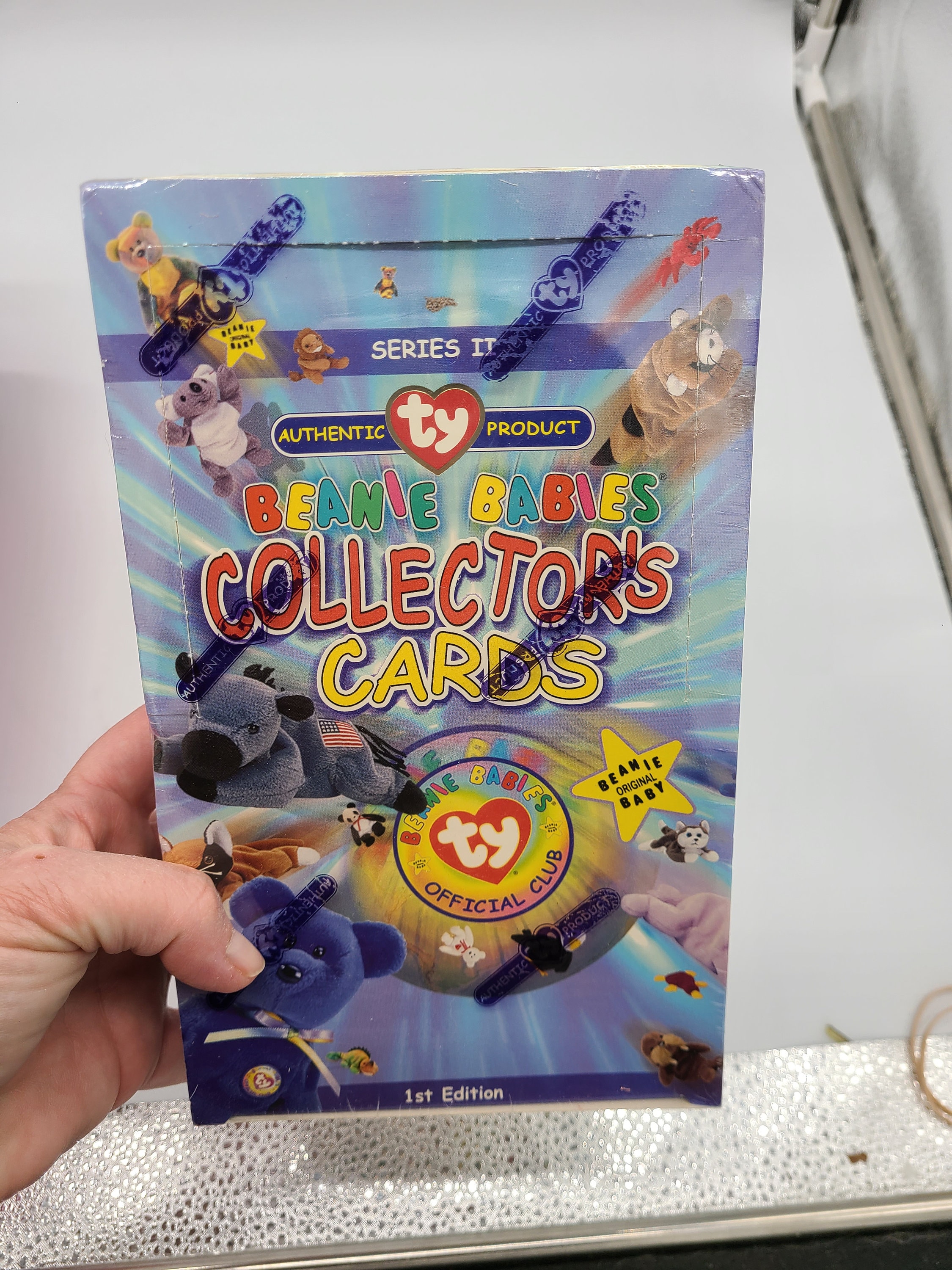 $_57.PNG?set_id=880000500F TwoTY Beanie Babies Collector Cards New Box Unopened Packs 1st Edition Series II main image 1