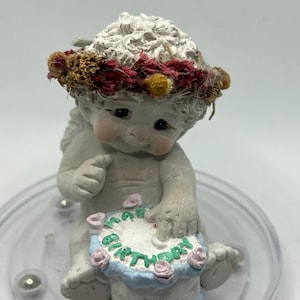 1997 Dreamsicle It’s Your Birthday Baby Angel Figurine.