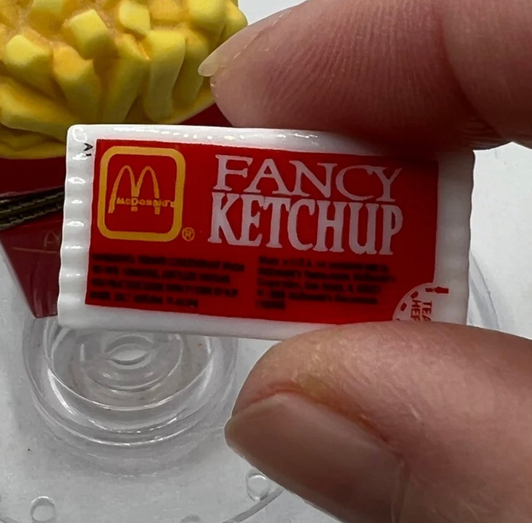 Vintage Mcdonald's PHB Ketchup Trinket. No Trinket Box! Just the
