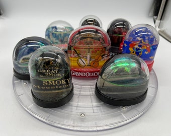 Vintage Novelty Around the United States and more Snowglobes.