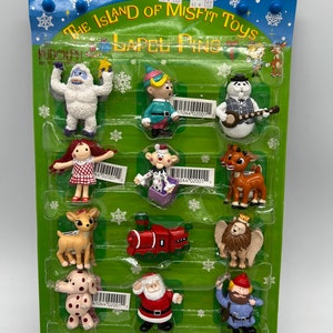 Rudolph The Red Nose Reindeer Island Of Misfit Toy Pins! Sold Separately!