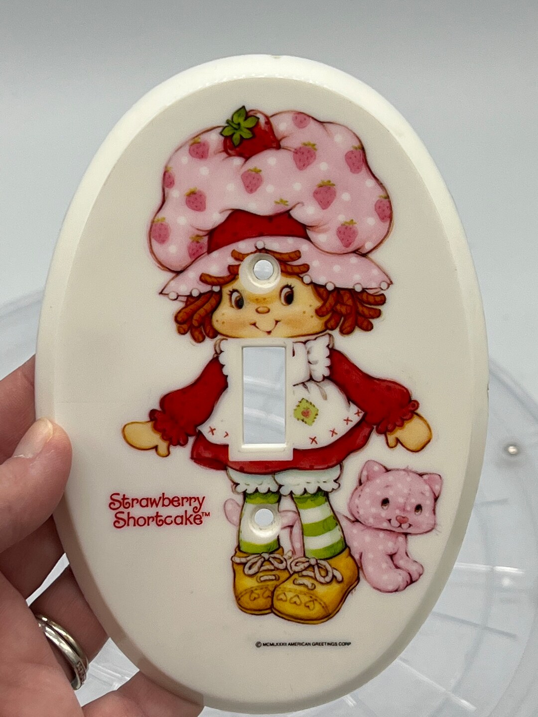 Vintage Strawberry Shortcake Light Switch Cover! - Etsy